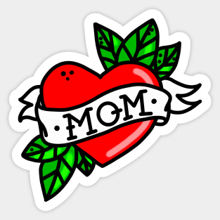 Love, Mom Sticker